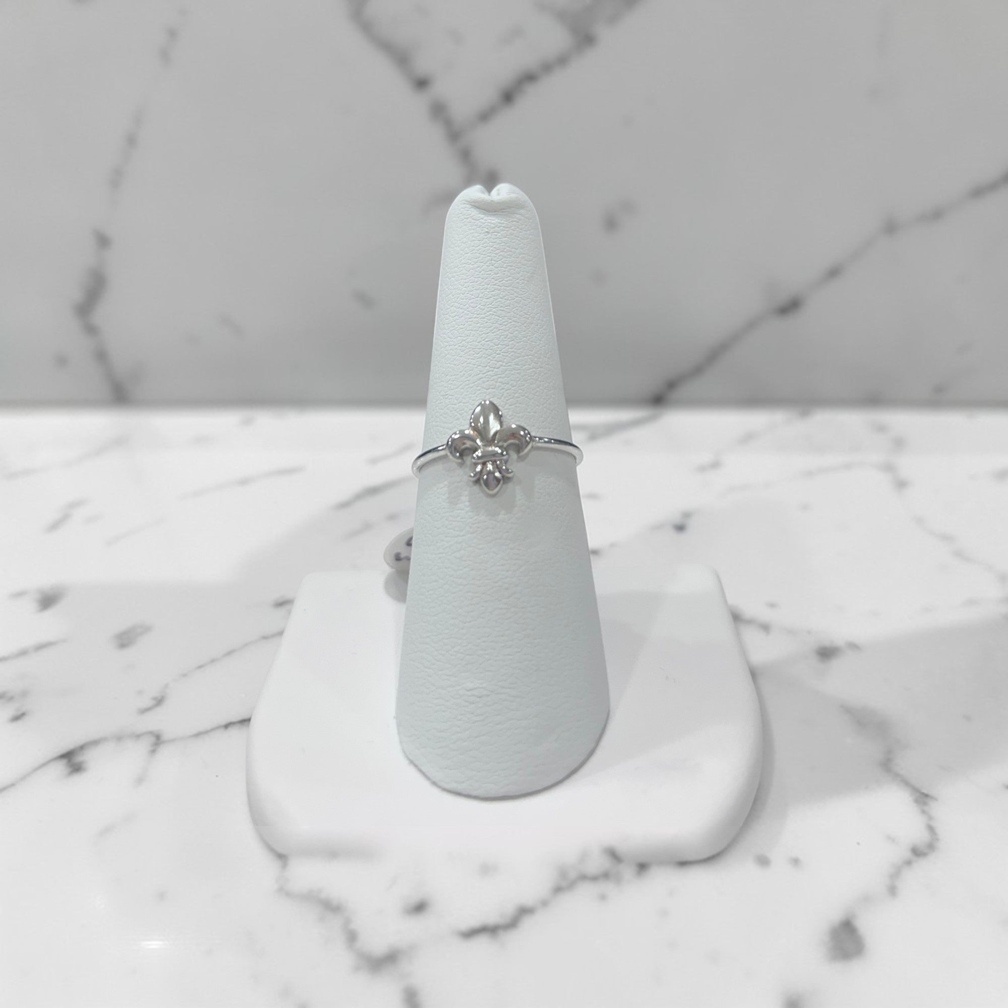 Sterling Silver Fleur-De-Lis Ring