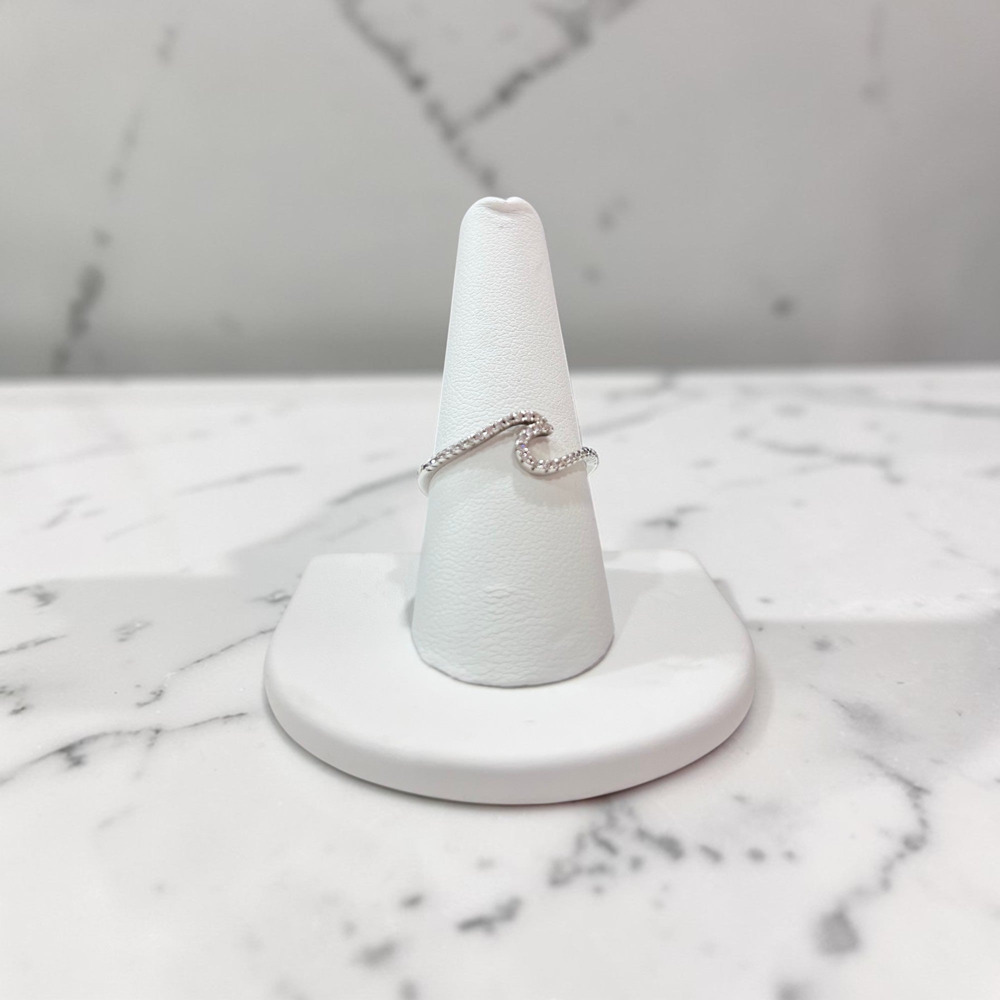 Sterling Silver Wave Ring