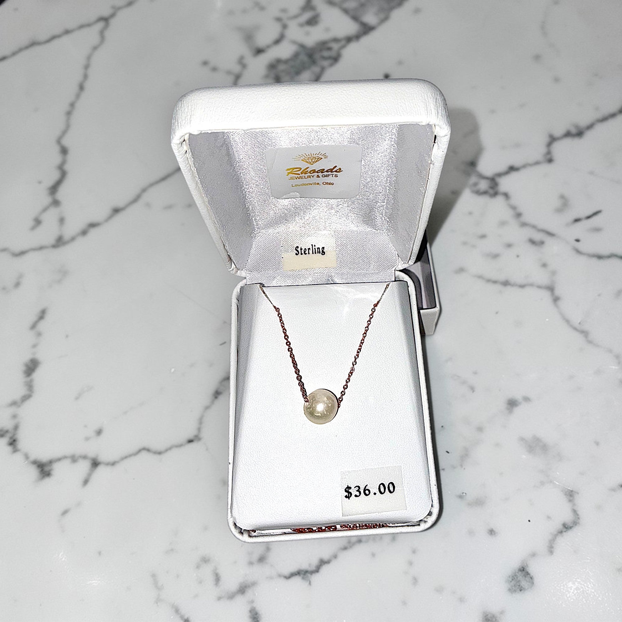 Sterling Silver Freshwater Pearl Necklace