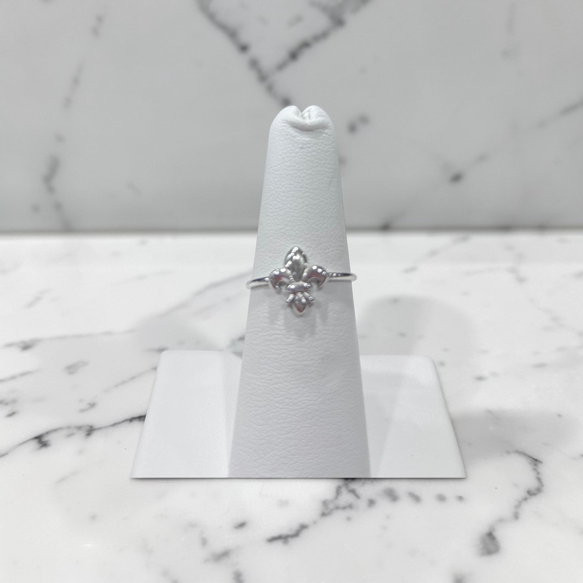 Sterling Silver Fleur-De-Lis Ring