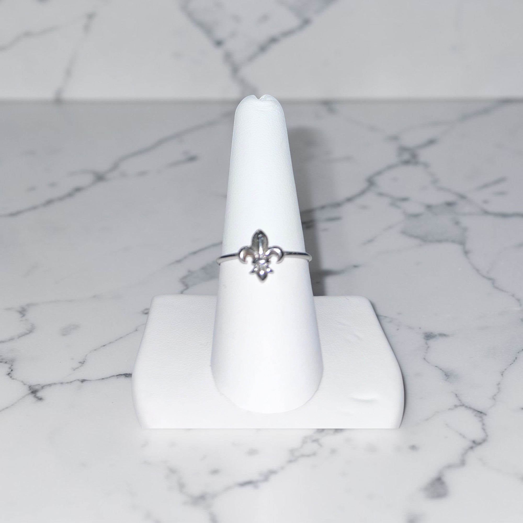 Sterling Silver Fleur-De-Lis Ring